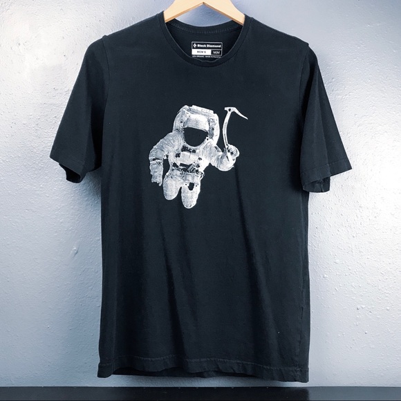 Black diamond astronaut t shirt Clearance